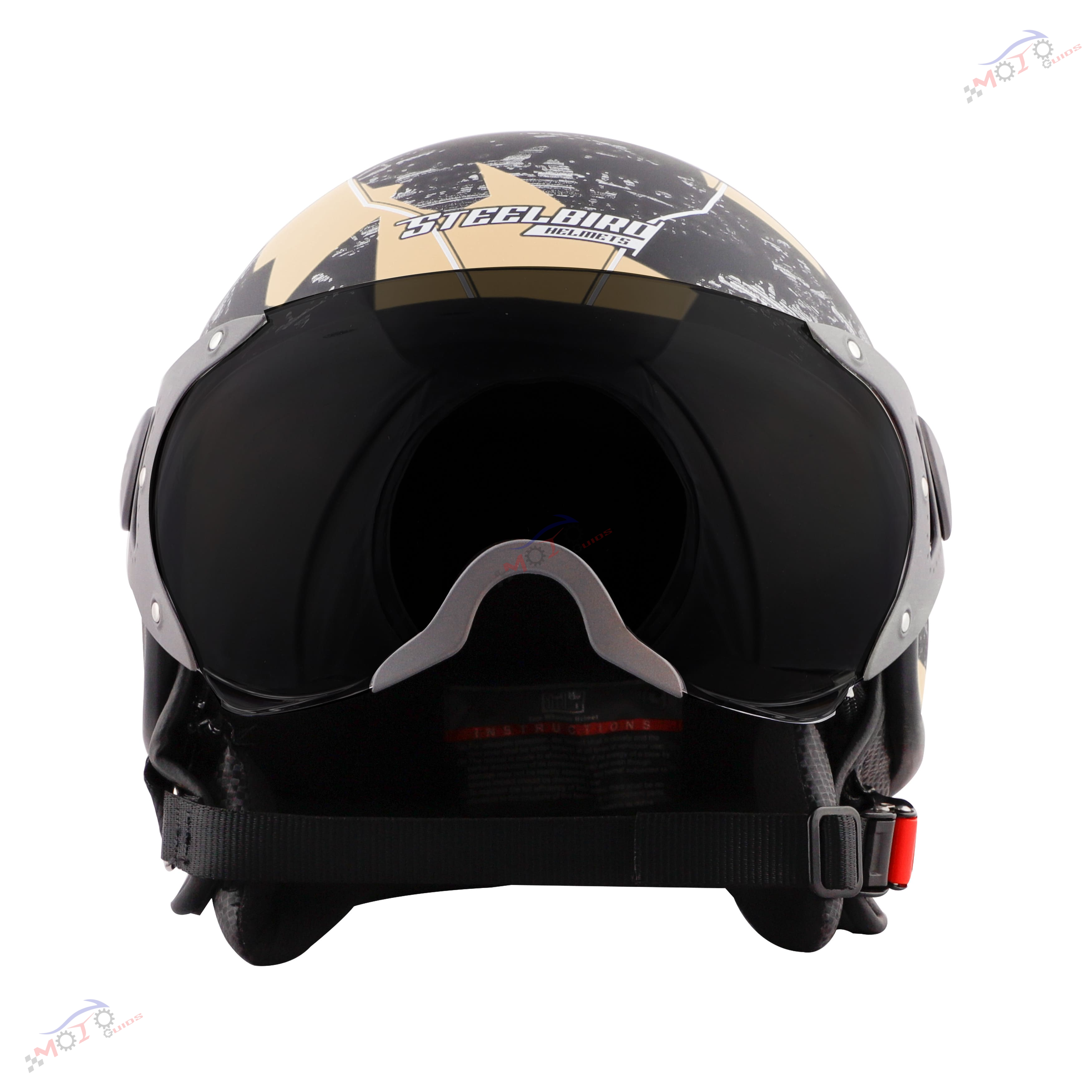 ST-100 CAMO ECE (FITTED WITH CLEAR VISOR. SMOKE VISOR ONLY FOR ILLUSTRATION PURPOSE)